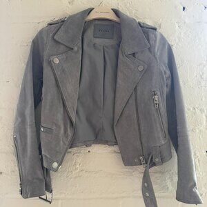 Blank NYC Faux Suede Moto Jacket